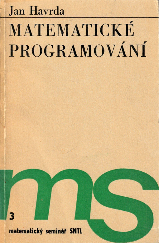 Matematické programování