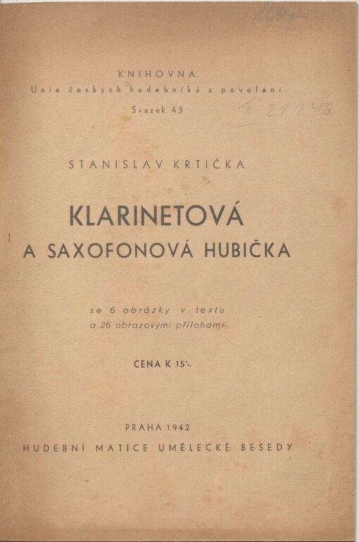 Klarinetová a saxofonová hubička