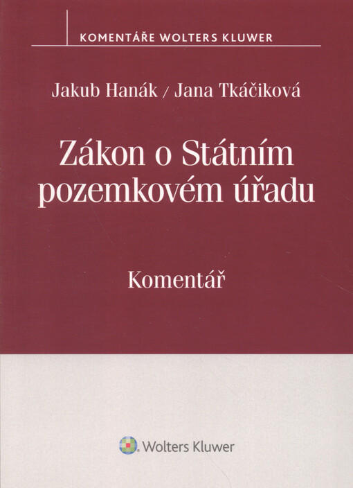 Zákon o státním pozemkovém úřadu : komentář