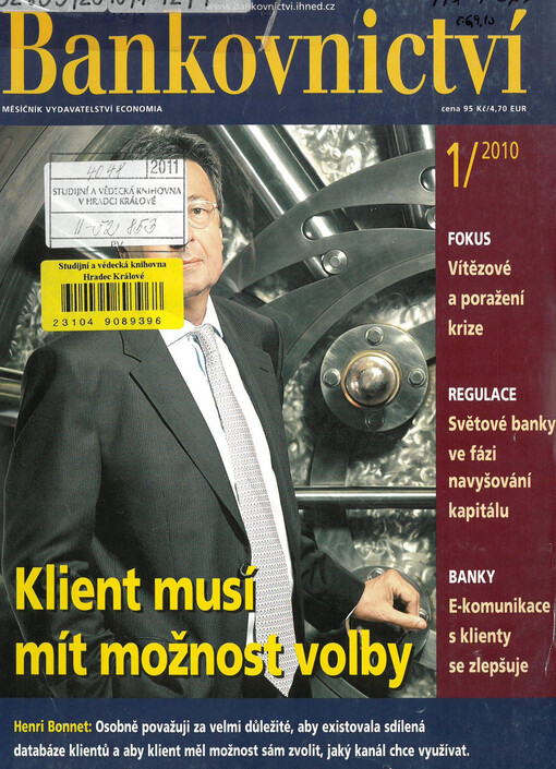 Bankovnictví : odborný časopis