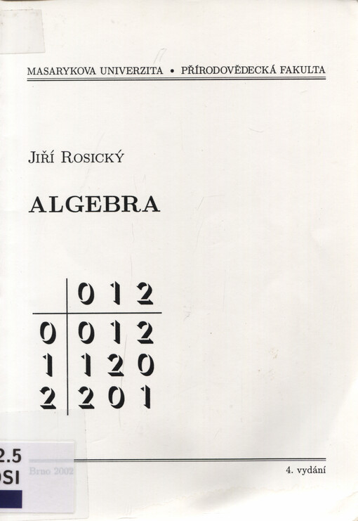 Algebra