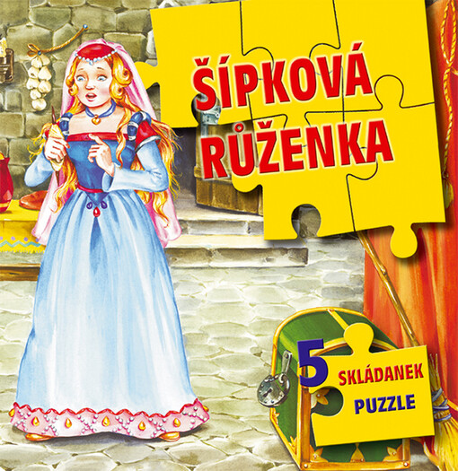 Šípková Růženka : 5 skládanek puzzle