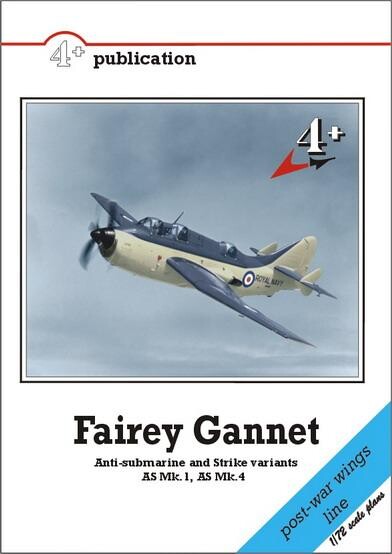 Fairey Gannet : anti-submarine and strike variants AS Mk.1, AS Mk.4