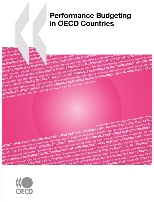 Performance Budgeting in OECD Countries