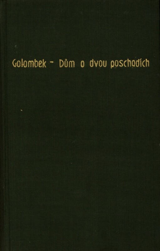 Dům o dvou poschodích: román