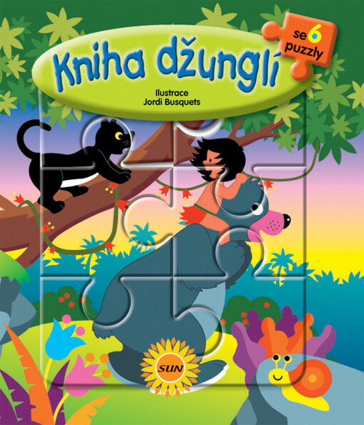 Kniha džunglí : 6x puzzle