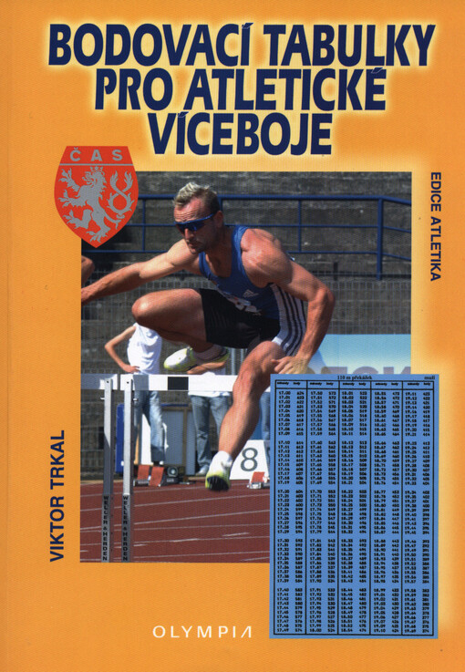 Bodovací tabulky pro atletické víceboje: bodovací tabulky IAAF pro víceboje doplněné o tabulky disciplín, použivaných v rámci rozsahu závodění ČAS