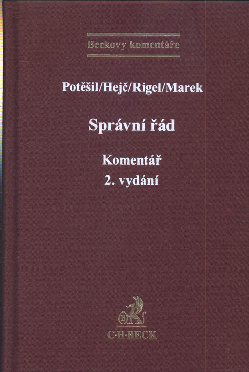 Správní řád : komentář