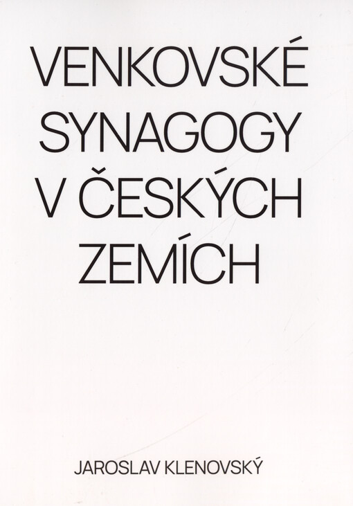 Venkovské synagogy v českých zemích