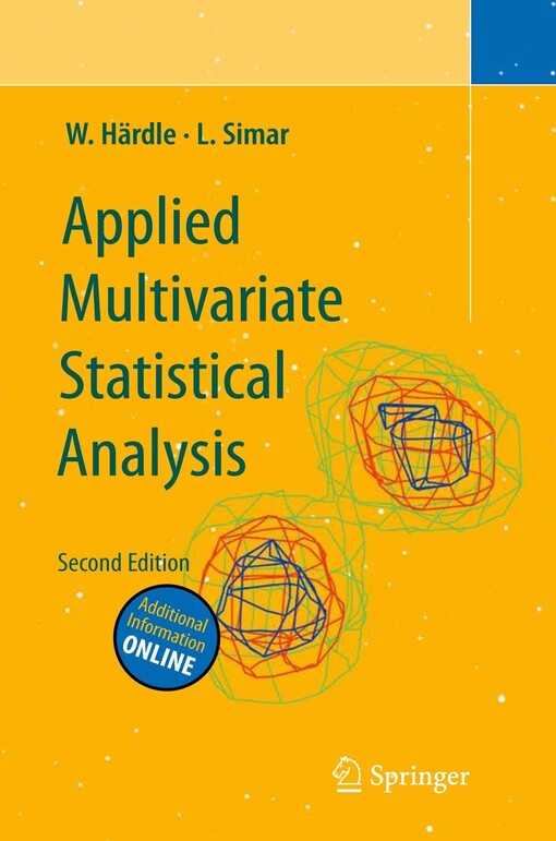 Applied multivariate statistical analysis