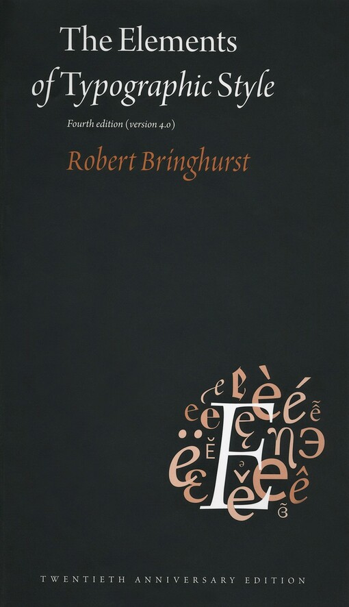 The Elements of Typographic Style