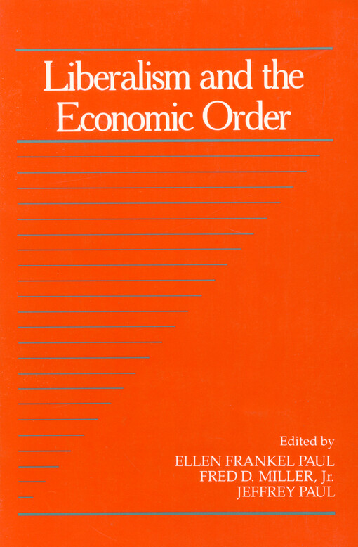 Liberalism and the economic order