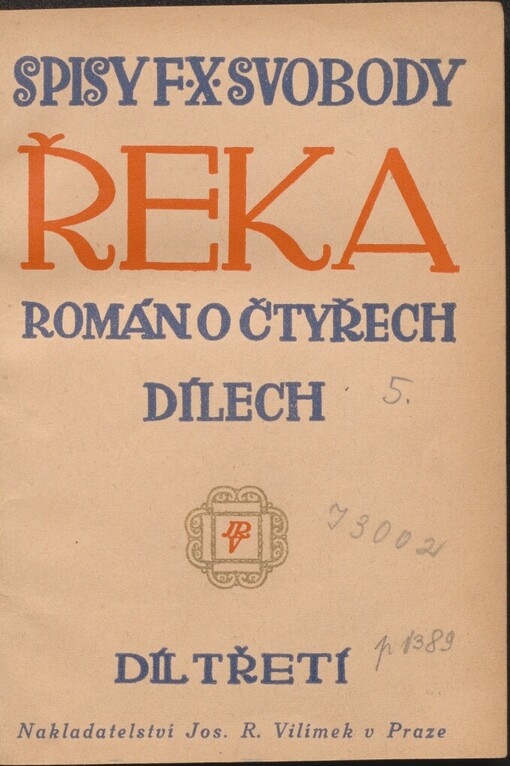 Řeka: román o čtyřech dílech