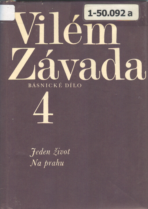 Jeden život ;Na prahu