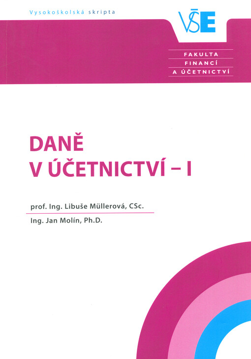 Daně v účetnictví ČR - I