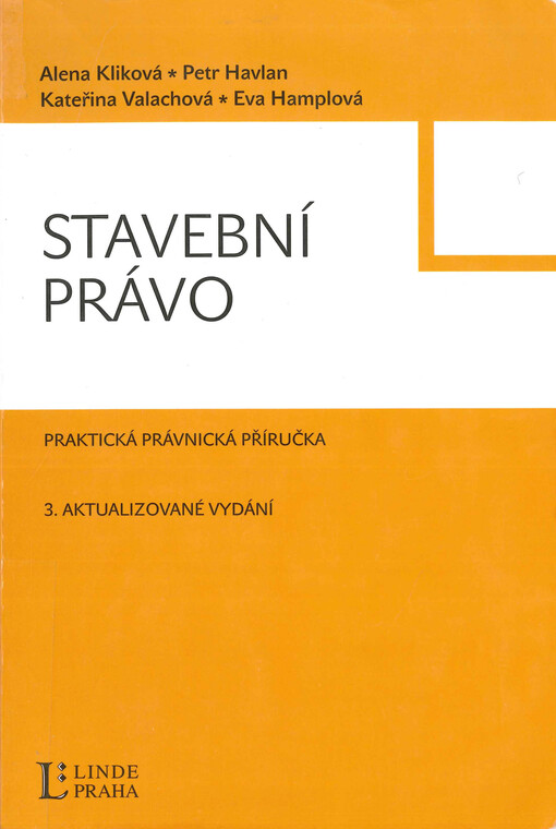 Stavební právo: praktická příručka