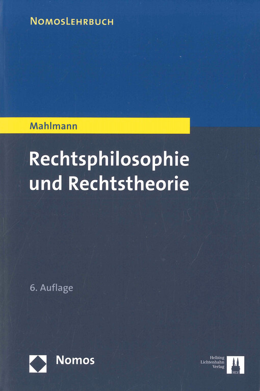 Rechtsphilosophie und Rechtstheorie