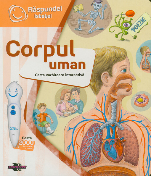 Corpul uman : carte vorbitoare interactivă