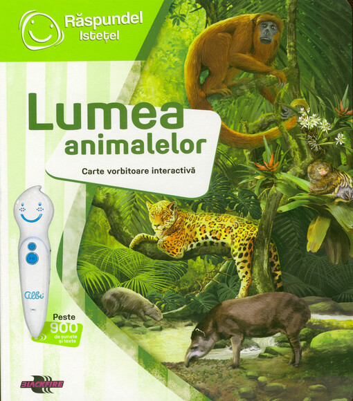 Lumea animalelor : carte vorbitoare interactivă