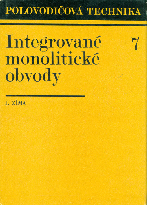 Integrované monolitické obvody