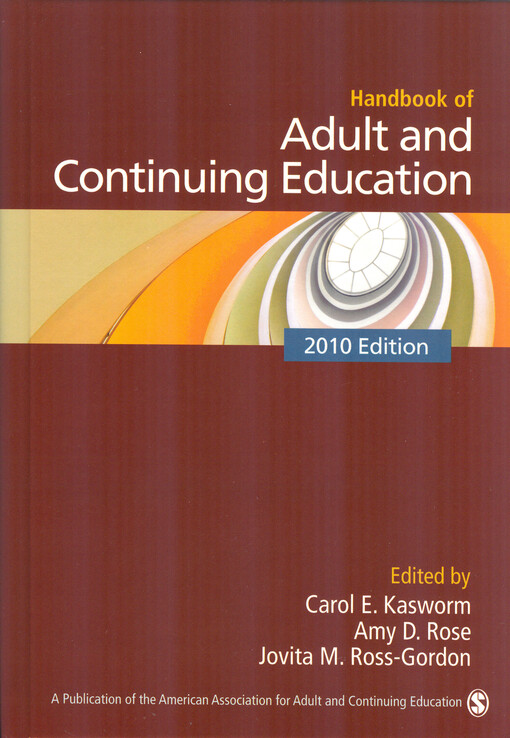 Handbook of adult and continuing education