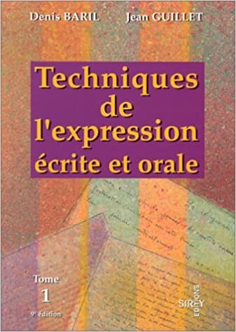 Techniques de l’expression écrite et orale