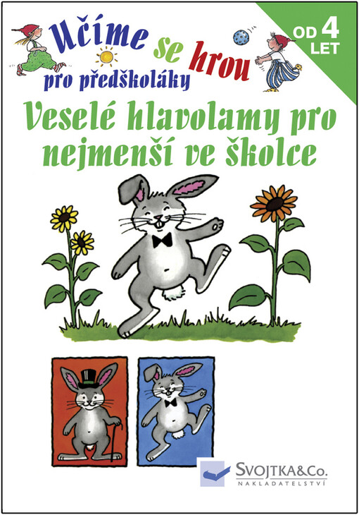 Veselé hlavolamy pro nejmenší ve školce : pro předškoláky od 4 let