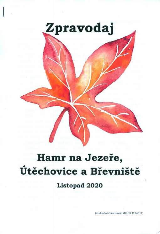 Zpravodaj Hamr na Jezeře, Útěchovice a Břevniště