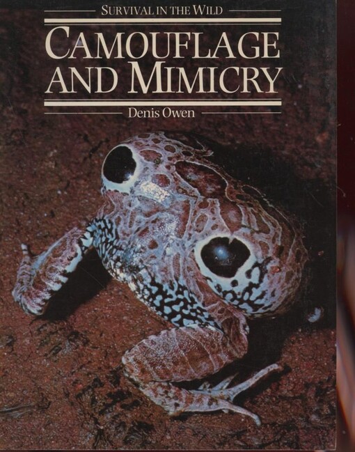 Camouflage and Mimicry (Phoenix Series)