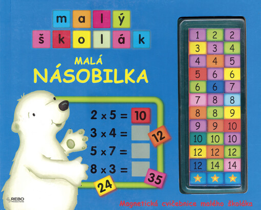 Malá násobilka : magnetická cvičebnice malého školáka