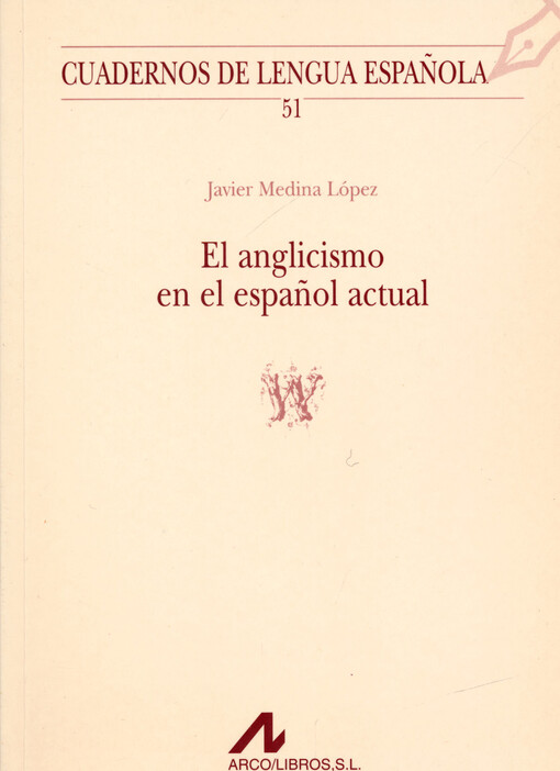 El anglicismo en el español actual