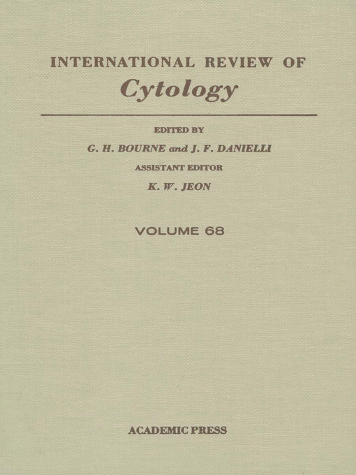 INTERNATIONAL REVIEW OF CYTOLOGY V68, Volume 68