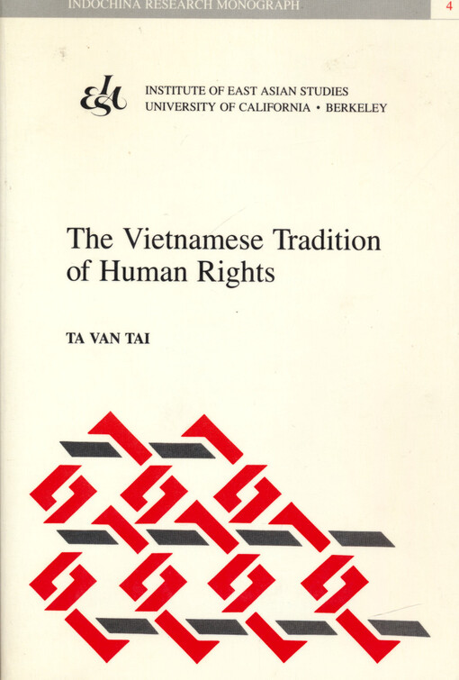 The Vietnamese tradition of human rights