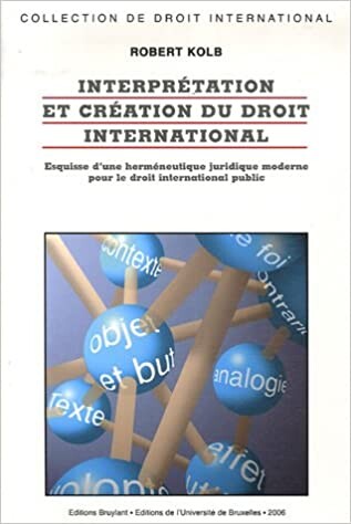Interprétation et création du droit international