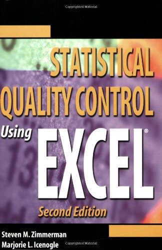 Statistical quality control using Excel