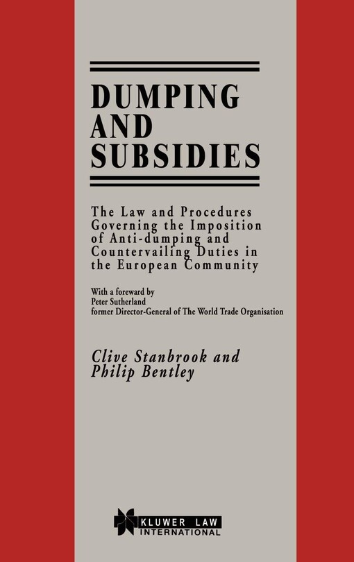 Dumping and subsidies