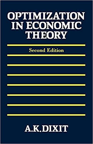 Optimization in economic theory