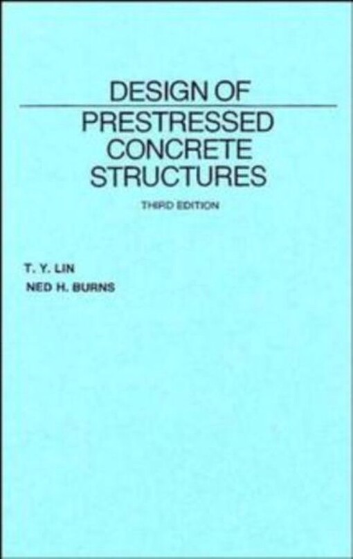 Design of Prestressed Concrete Structures