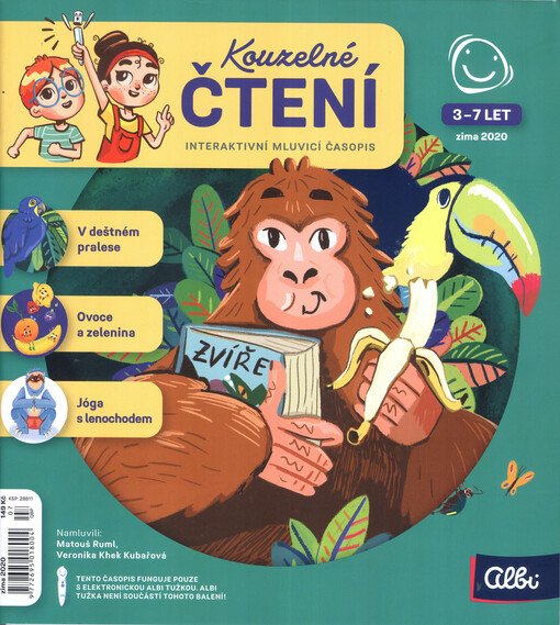 Kouzelné čtení : interaktivní mluvicí časopis