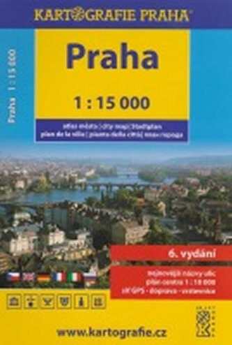 Praha atlas města 1:15 000, 6. vyd.