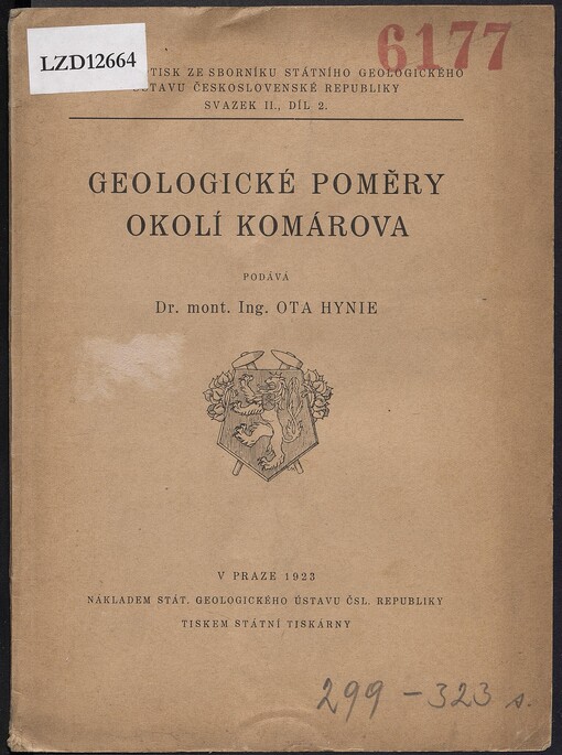 Geologické poměry okolí Komárova