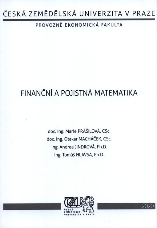 Finanční a pojistná matematika