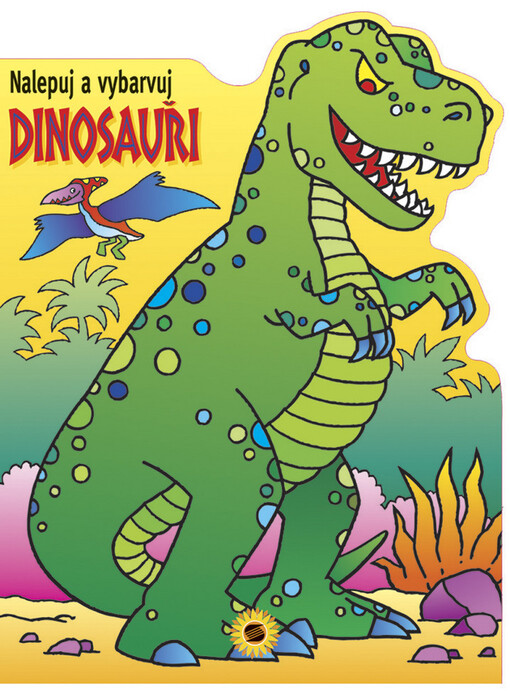 Dinosauři nalepuj a vybarvuj