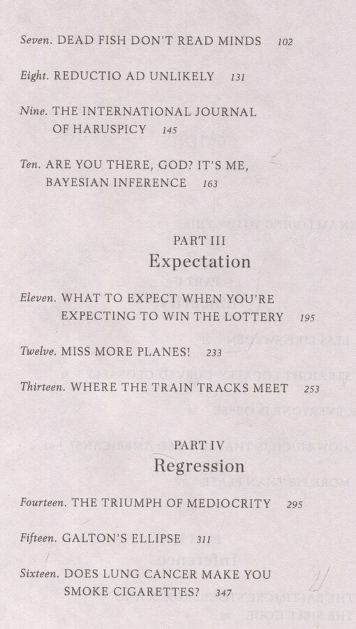 How not to be wrong : the hidden maths of everyday life