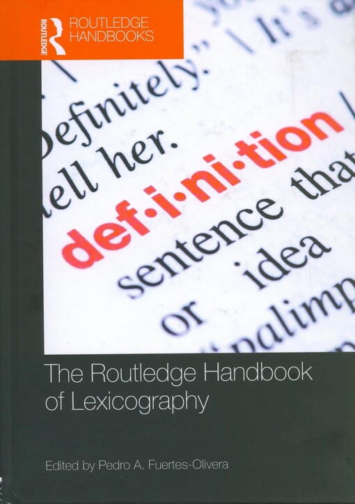 The Routledge handbook of lexicography