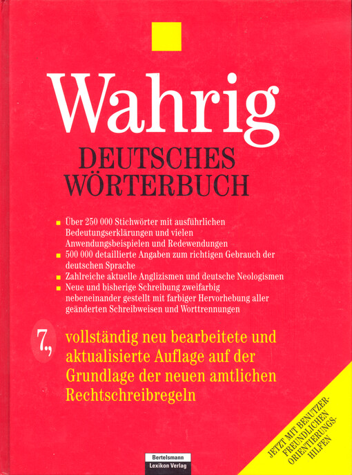 Deutsches Wörterbuch : mit einem 