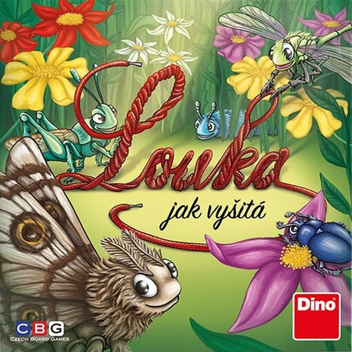 Louka jak vyšitá 