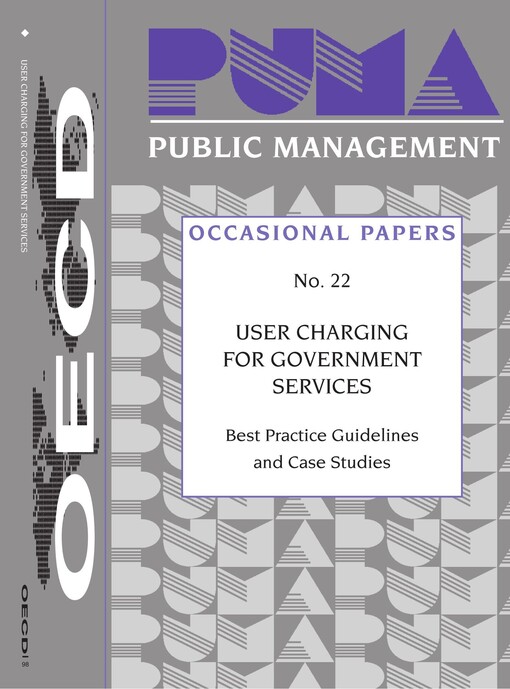 User Charging for Government Services: Best Practice Guidelines and Case
