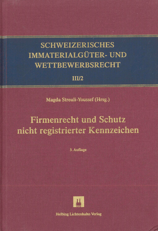 Firmenrecht und Schutz nicht registrierter Kennzeichen