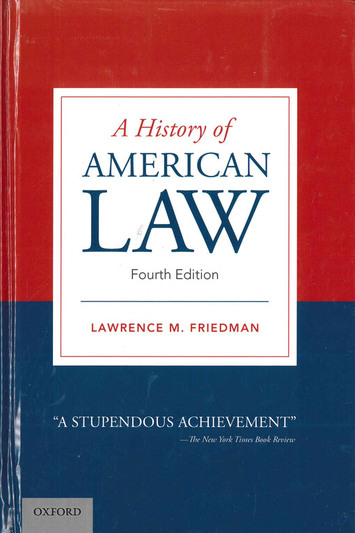 A history of American law